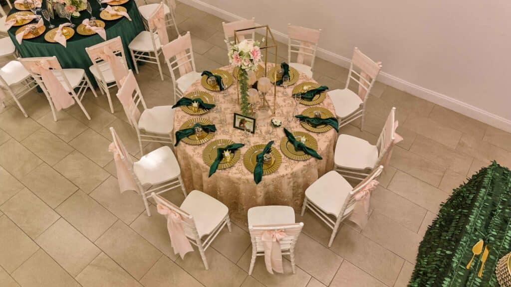 Reception styling by Amore Events II — Central Florida event planners — September 2024