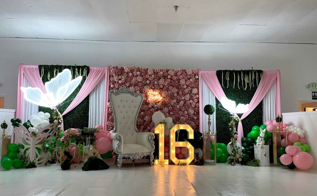 Celebration planned and styled by Amore Events II in Central Florida