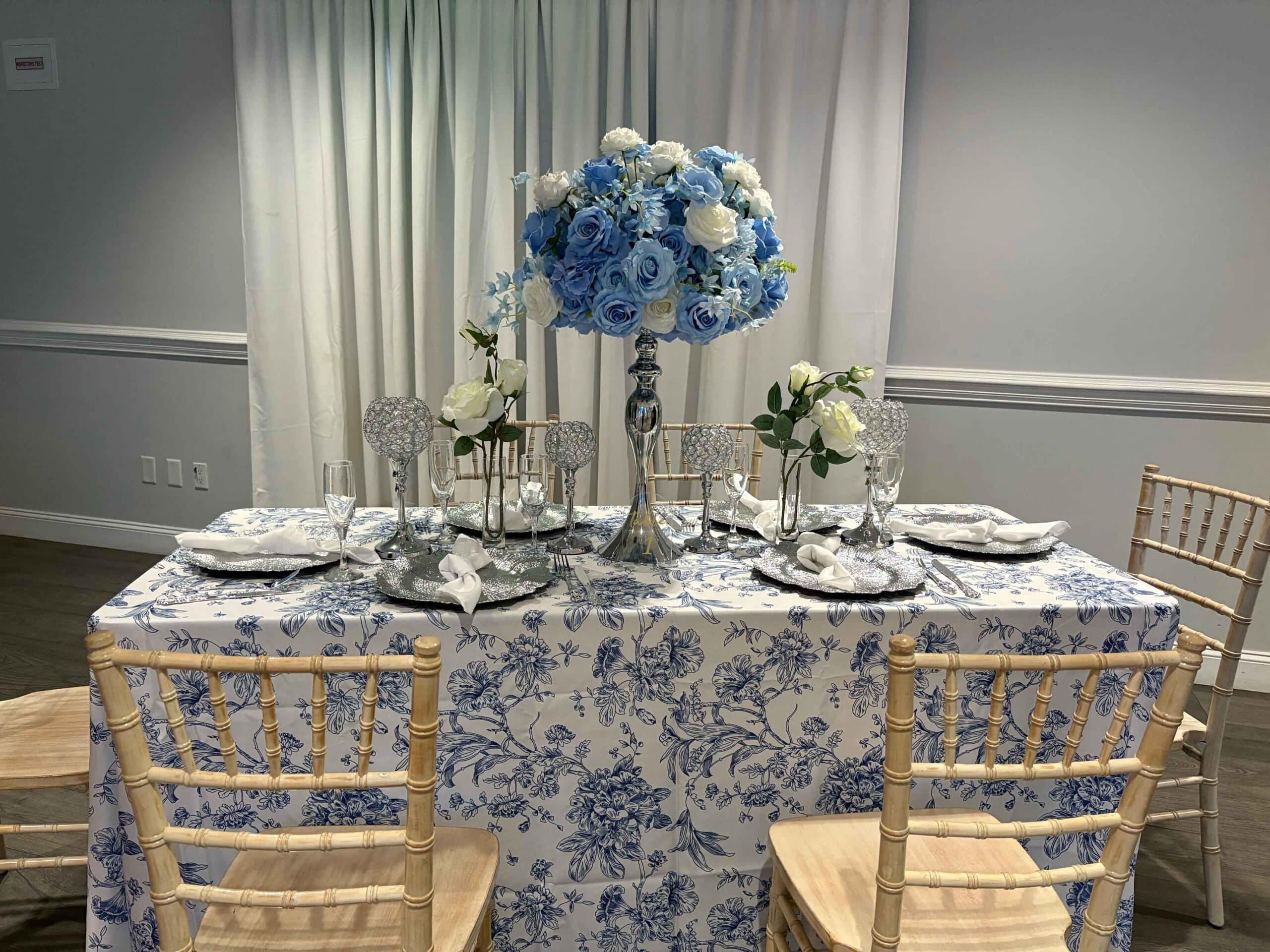 Baby shower celebration setup by Amore Events II