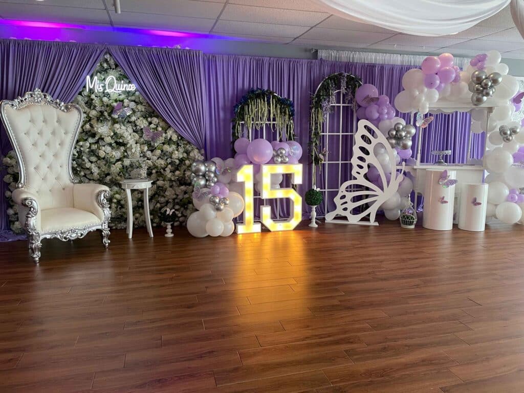 Event décor and centerpieces by Amore Events II, Casselberry FL