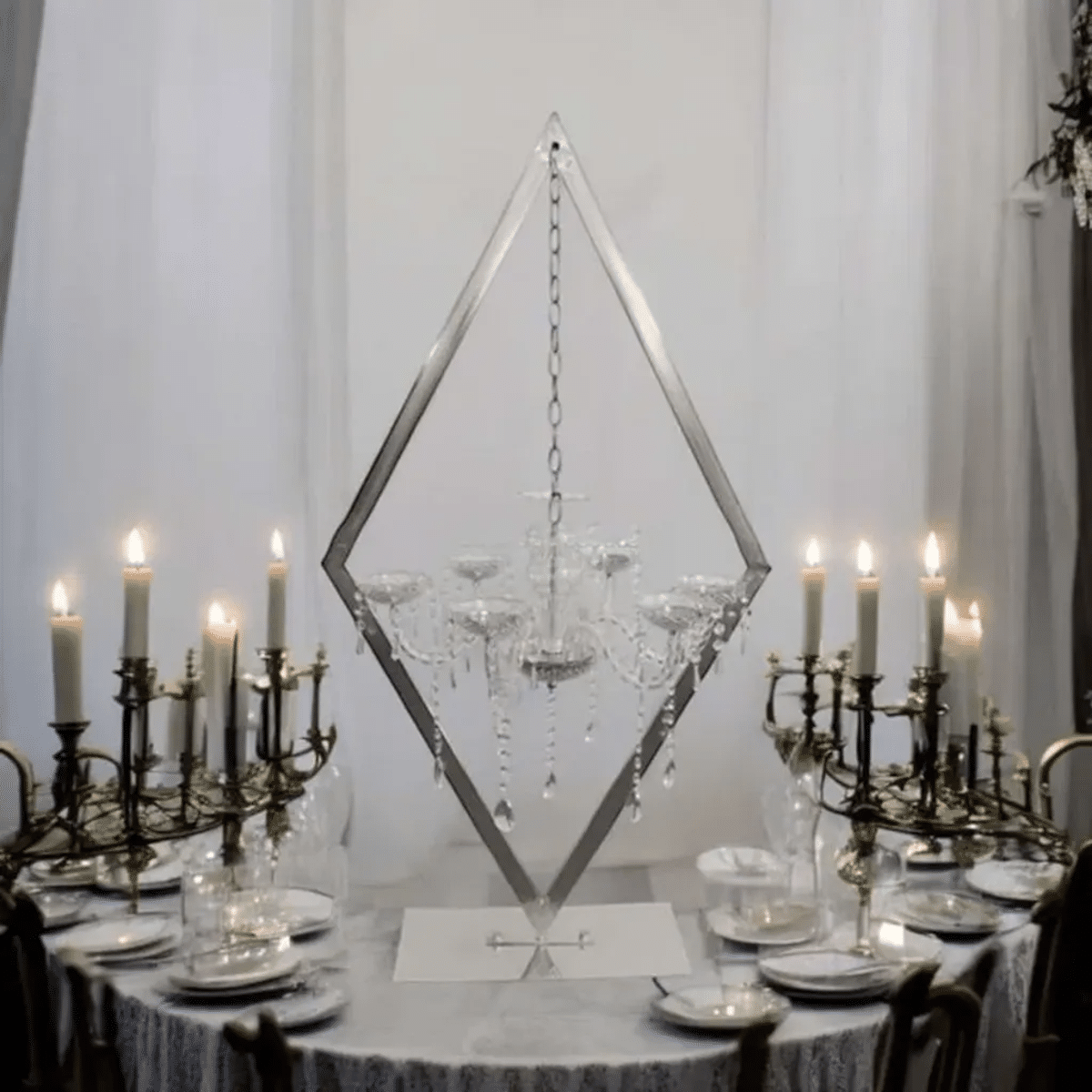 Floral centerpiece rental for weddings and quinceañeras, Amore Events II