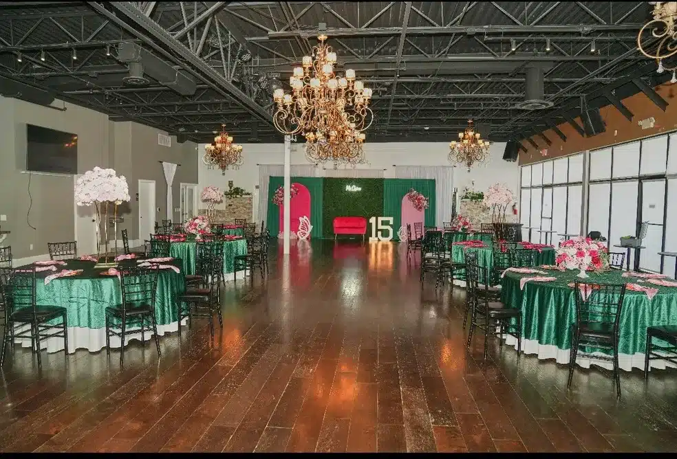 Quinceañera reception styling by Amore Events II